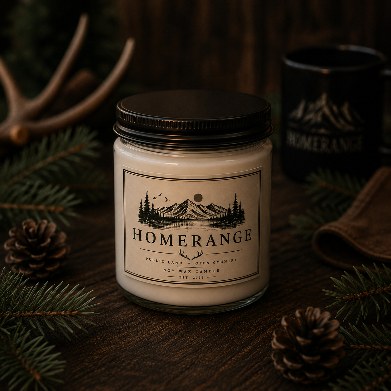 HomeRange Soy Candle | Home Range Label